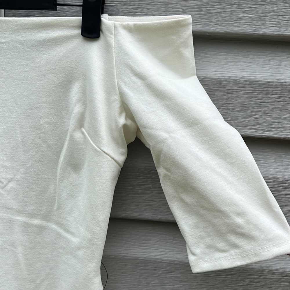 Lulu's Off-Shoulder White Dress - Picture 6 of 8